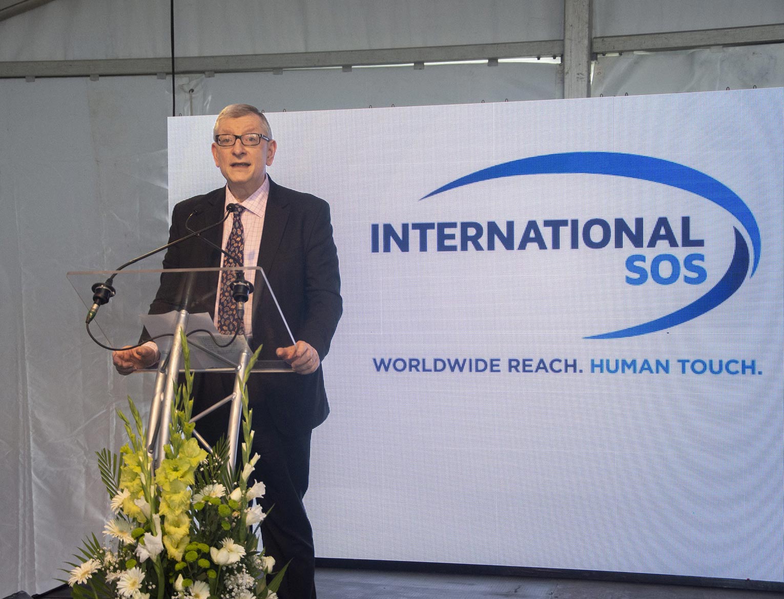 Laurent Sabourin, Group Managing Director, SOS International
