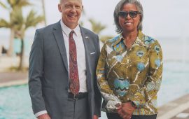 Around $100 billion annually flows through Mauritius from the U.S.