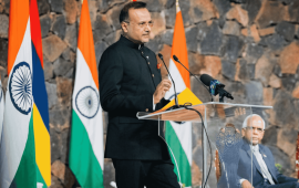 “India sees itself as a force for stability and balance in this turbulent environment”