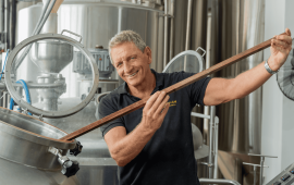 “Good beer takes time, and is best made with a smile”